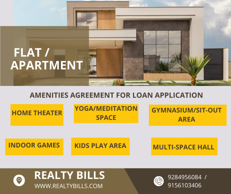 Amenities Agreement for Flat Improvement and Alteration Comprehensive Details​