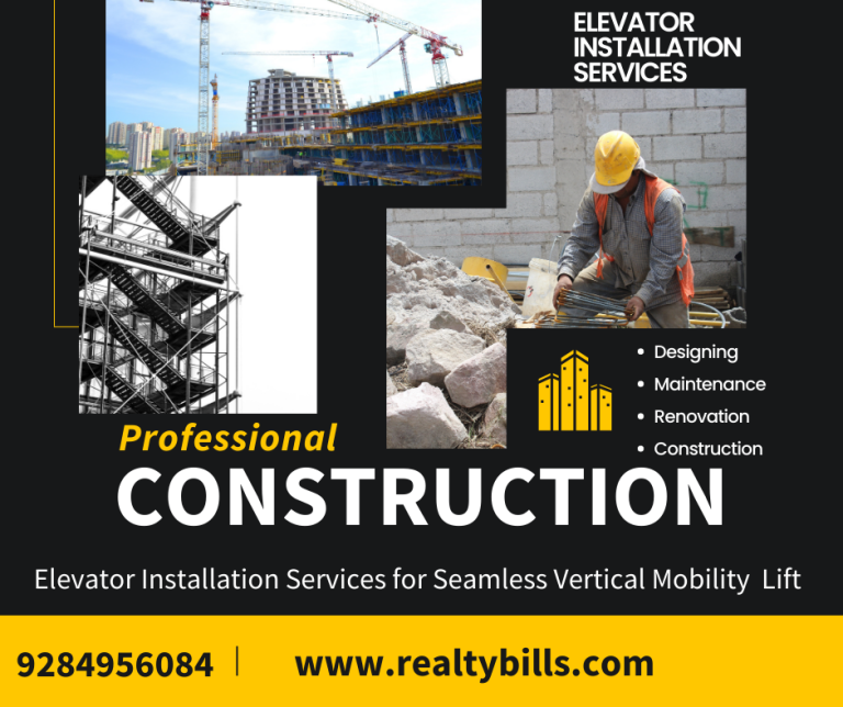 Elevator Installation Services for Seamless Vertical Mobility Lift​